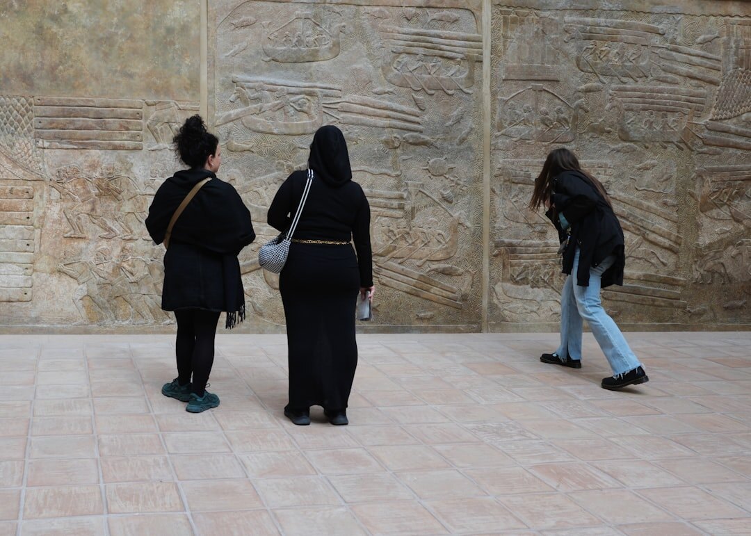 elderly group at museum